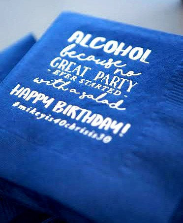 Fun Birthday Party Napkins #1457