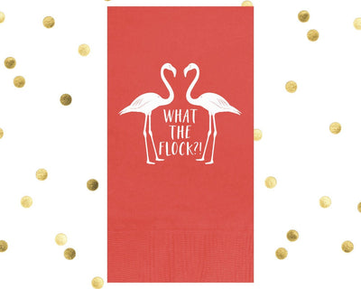 What the Flock Guest Towels #1671