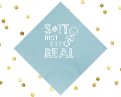 Baby Shower Party Beverage Napkins #1632