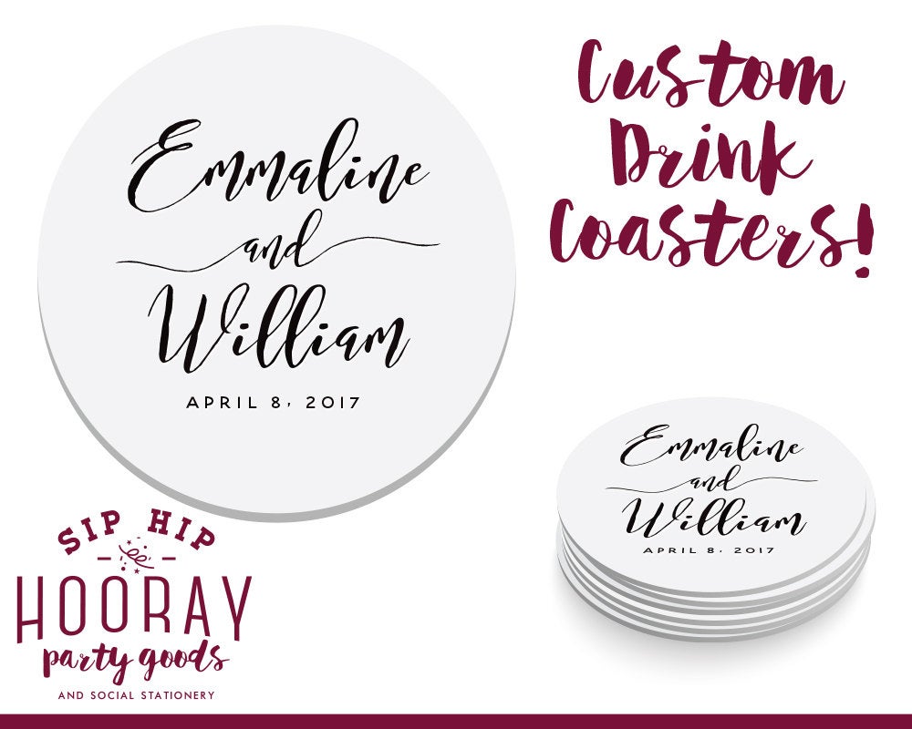 A Wedding Without a Buzz is a Wedding that Never Was Coaster Design #1607