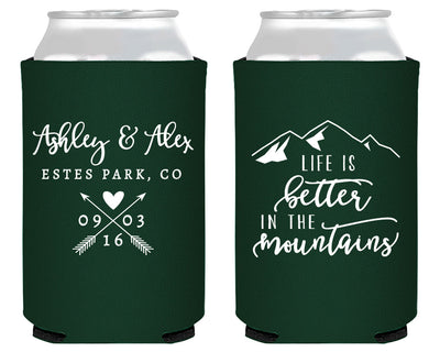 Mountain Life Can Coolers #1651