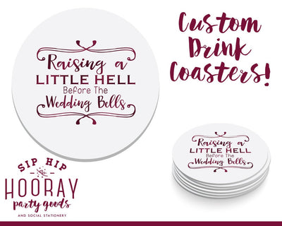 Bachelorette Party Coasters #1653