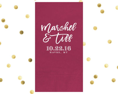 It all Started With an Ice Cold Beer Guest Towels #1657
