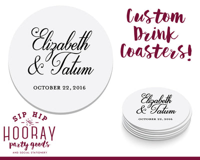 Custom Event Drink Coasters #1663