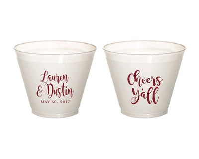 Cheers Ya'll 9oz Wine Cups #1684