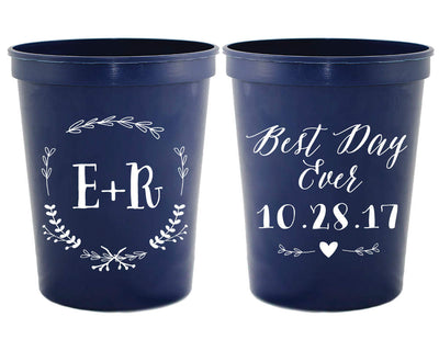 Best Day Ever Stadium Cups, #1689