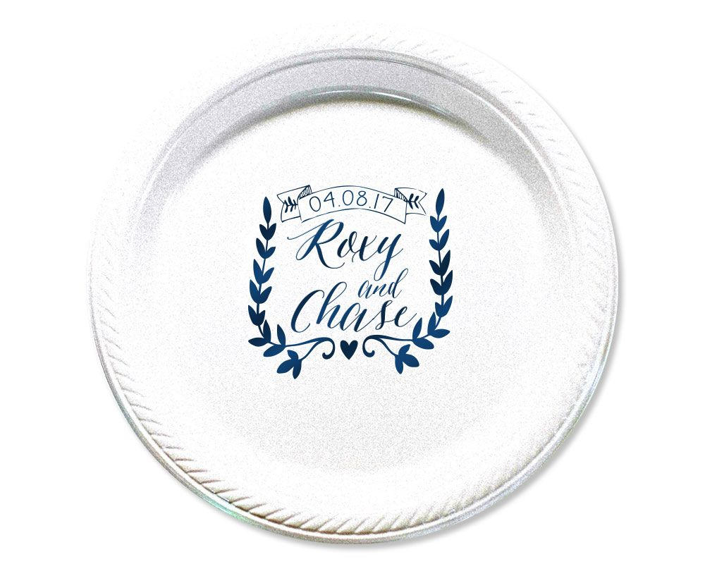 The Adventure Begins 7" Cake Plate Design #1680