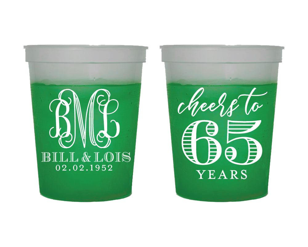 Cheers Anniversary Party Mood Cup Design #1683