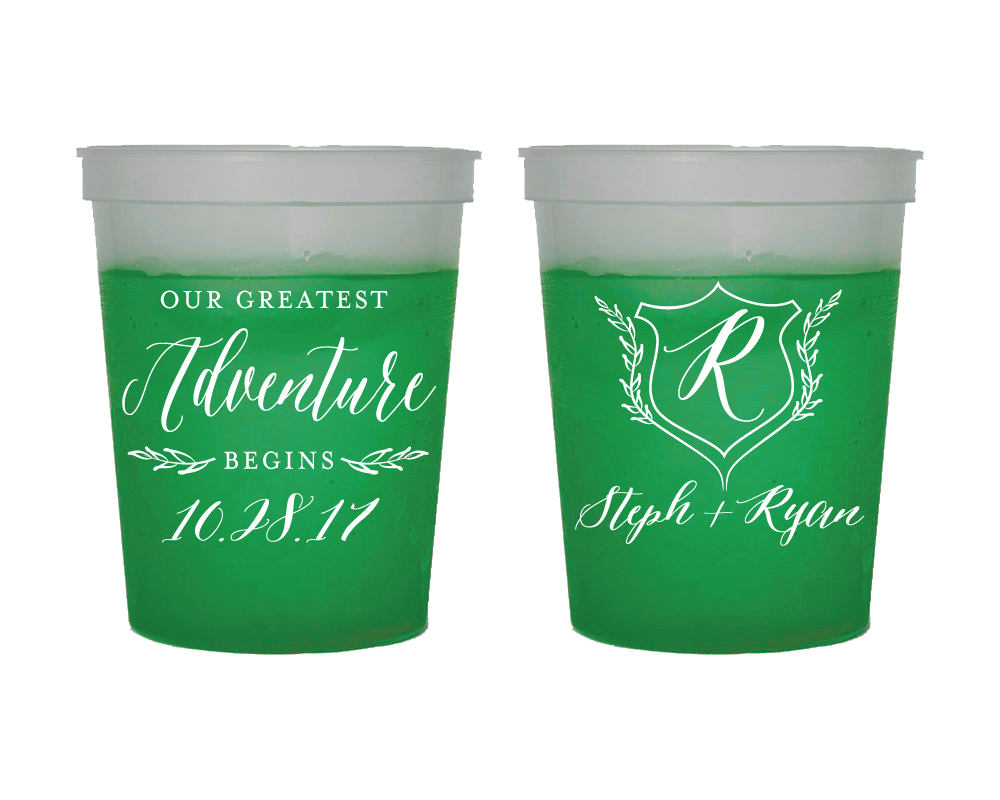 Our Greatest Adventure Color Changing Cups #1688