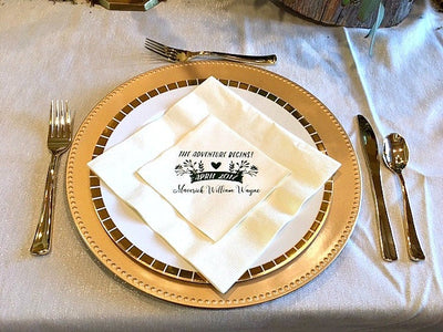 The Adventure Begins Beverage Napkins #1703