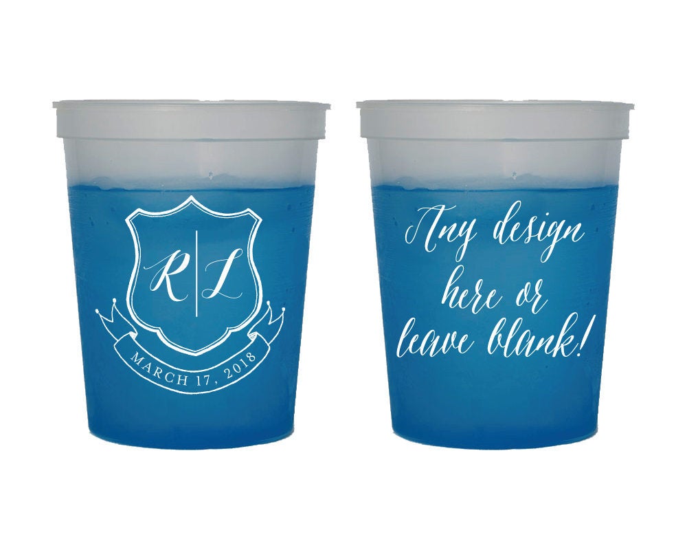 Shield Monogram Mood Cup Design #1711