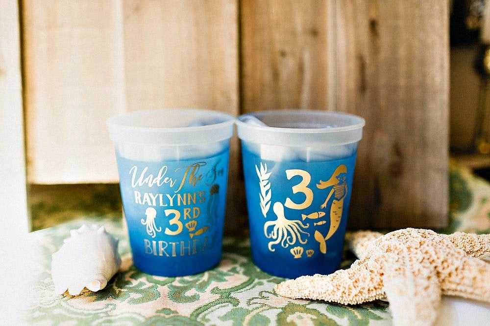 Anchor Nautical Infinity Knot Color Changing Cup Design #1714