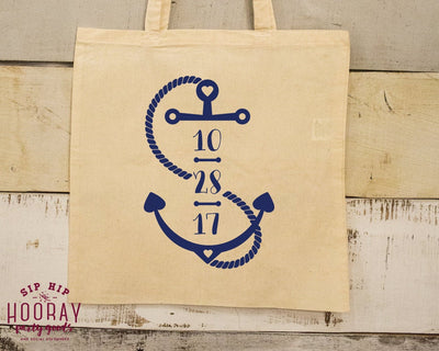 Nautical Tote Bag Design #1714
