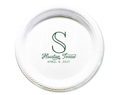 Personalized Party Plates #1715