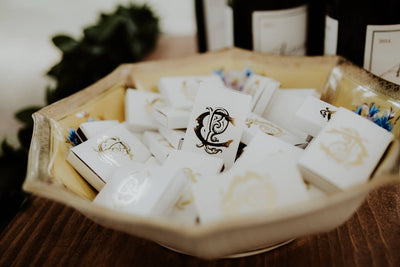 Custom Foil Initial Matchboxes