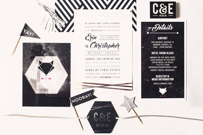 Custom Foil Initial Matchboxes