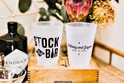 Let the Good Times Roll Texas Frosted Cups #1508