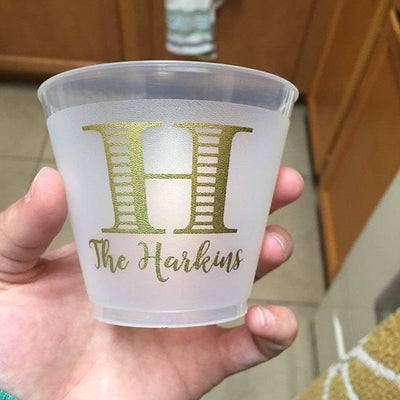 Personalized 9oz Frosted Cups