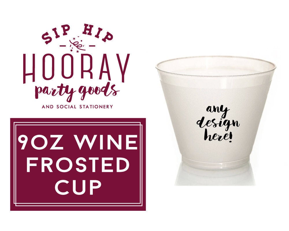 Love Anchors the Soul Nautical 9oz Frosted Cups #1714