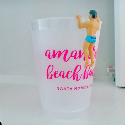 Bachelorette Party 16oz Frosted Cups #1726