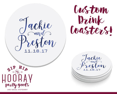 Couple Name Coaster Design #1745