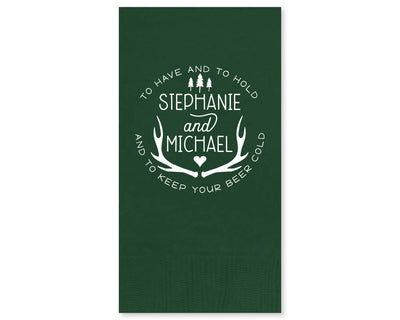 Rustic Wedding Guest Towels #1715