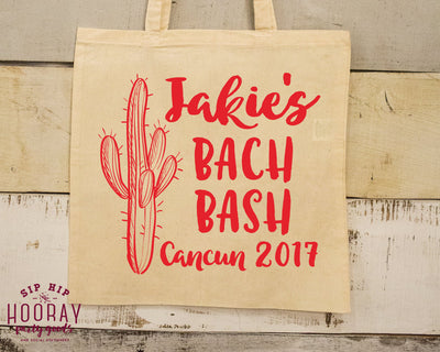 Bachelorette Cactus Beach Desert Tote Bag 1757