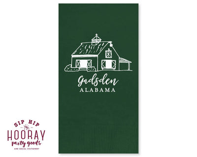 Floral Design Wedding Guest Towels #1766