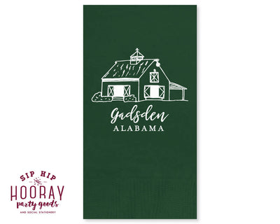 Rustic Barn Napkins #1766