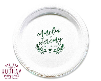 Fall Wedding Cake Plates #1766