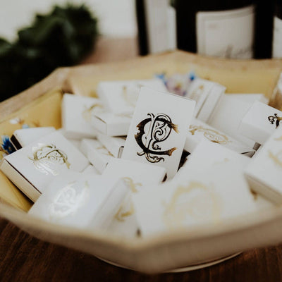 Monogram Initials Matchboxes