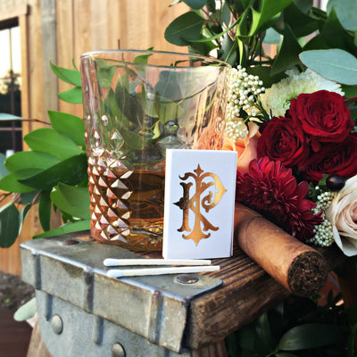 Monogram Initials Matchboxes