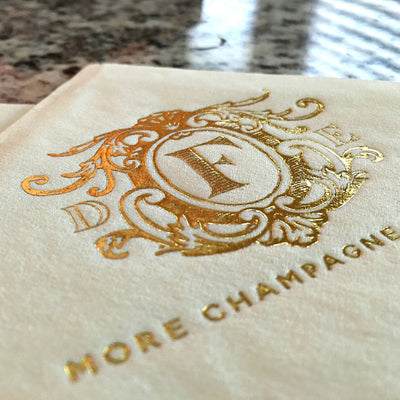 Fall Wedding Napkins #0206