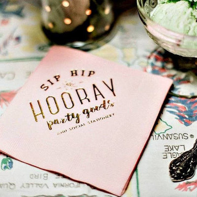 Drunk in Love Beverage Napkins #0214