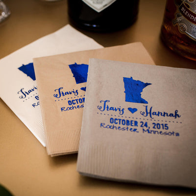 Drunk in Love Beverage Napkins #0214