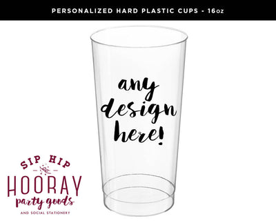 Custom Hard Plastic Cups