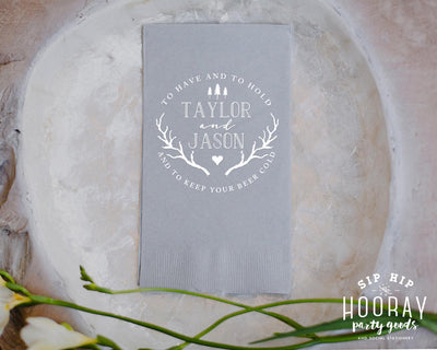 To Have and To Hold Guest Towel Design #1382
