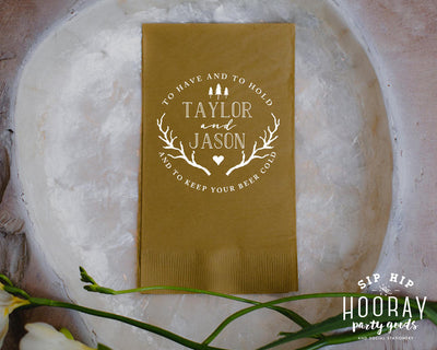 To Have and To Hold Guest Towel Design #1382