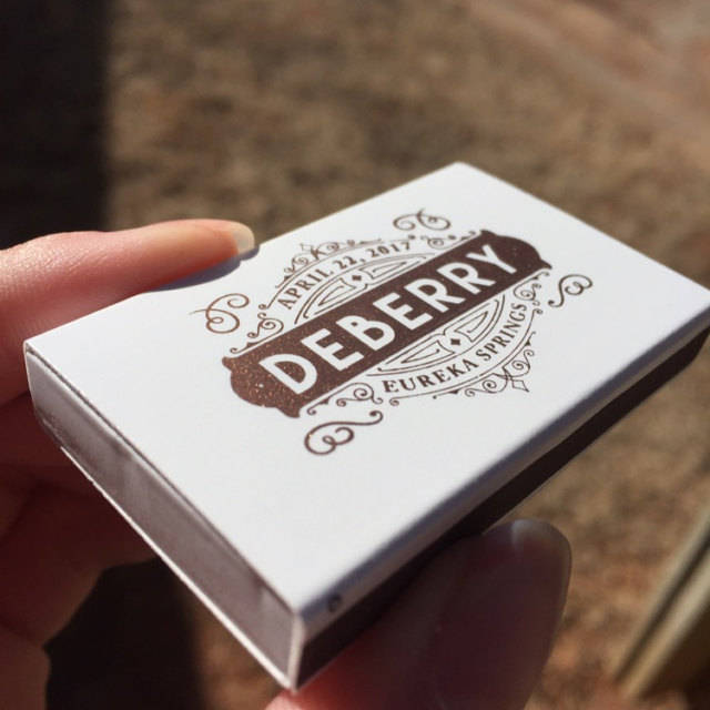 Wedding Monogram Matchboxes
