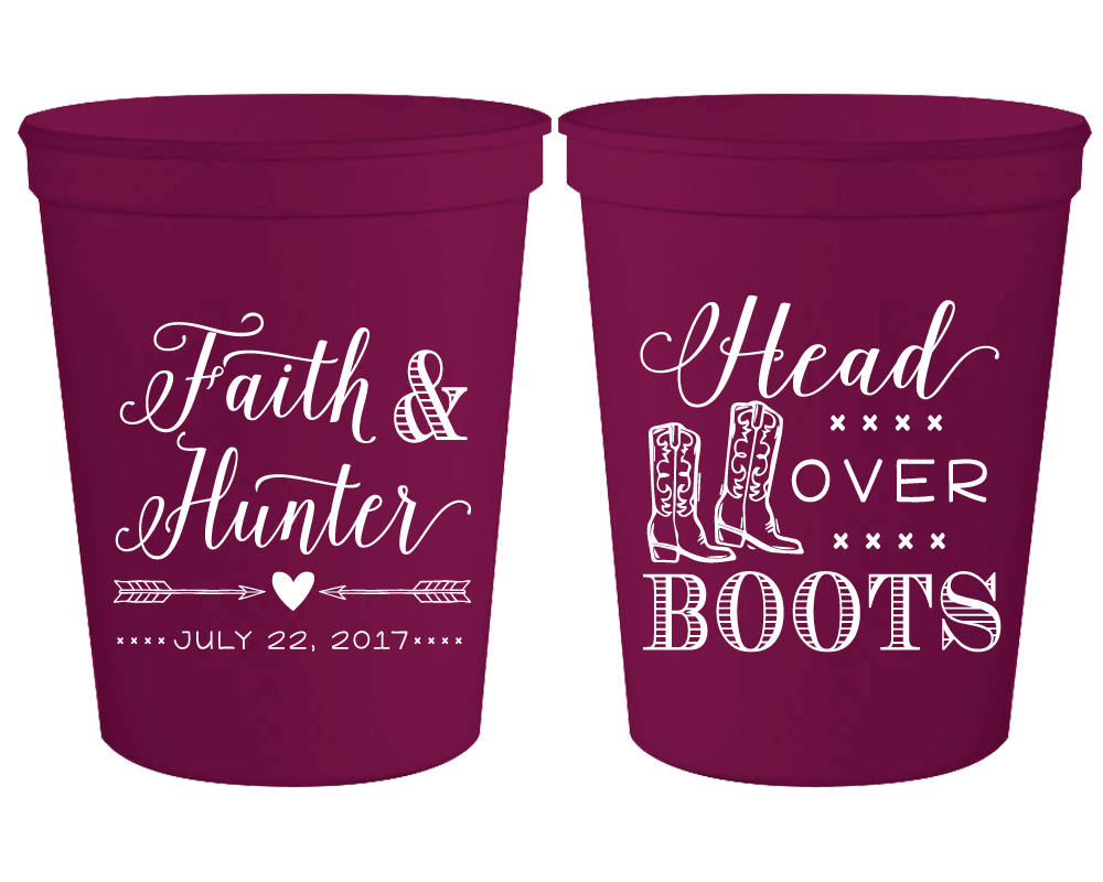 Head Over Boots Stadium Cups #1805