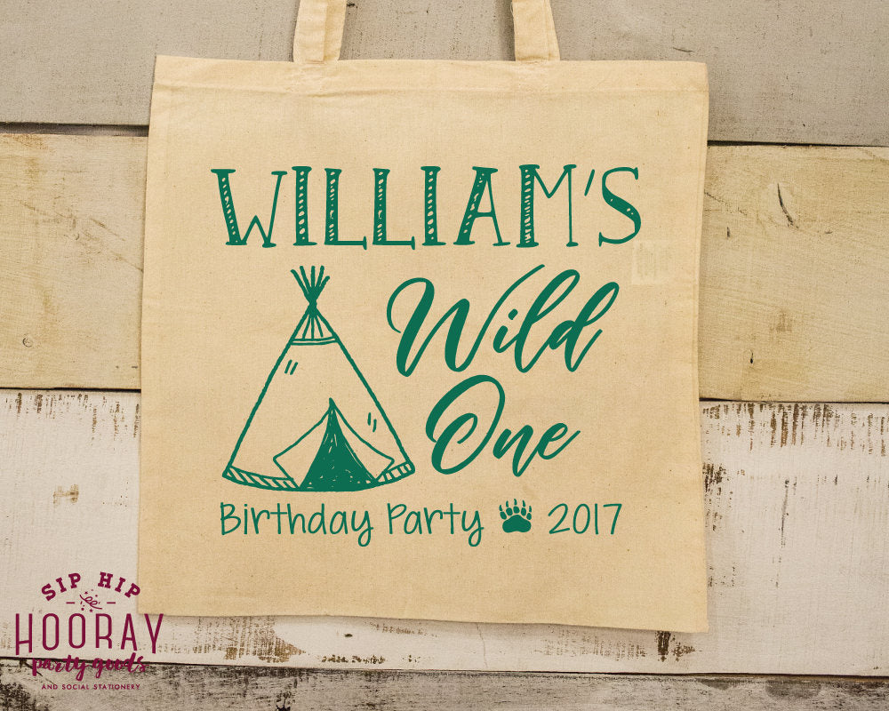 Birthday Favor Tote Bag 1763