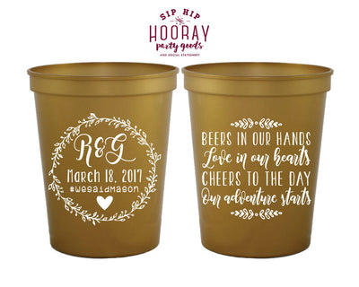 Beer In Our Hands Stadium Cups #1809