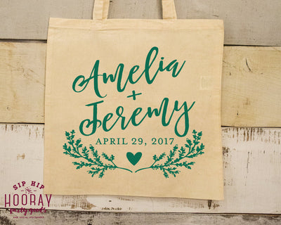 Country Barn Wedding Tote Bags #1766