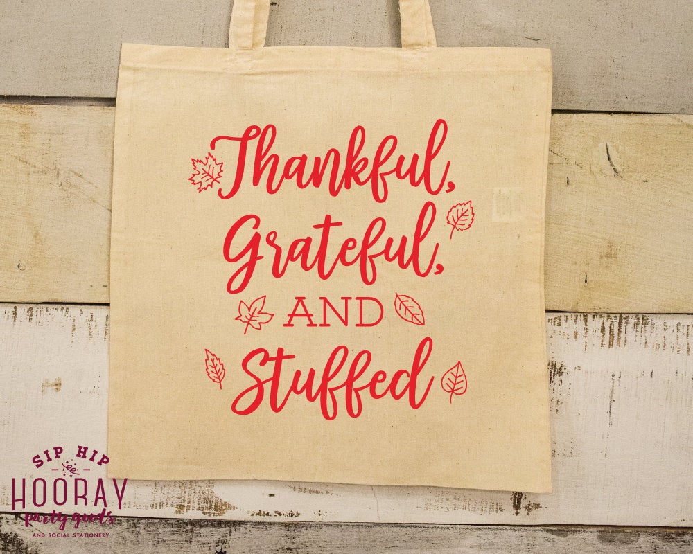 Friendsgiving Thanksgiving Party Custom Tote Bags #1767