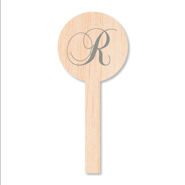 Create a Personalized 6 Plastic Stir Stick with a Custom Name or Monogram