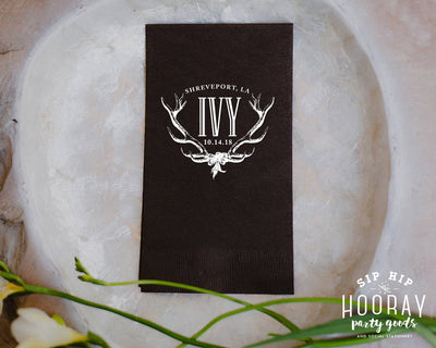 Personalized Wedding Guest Towels #1823