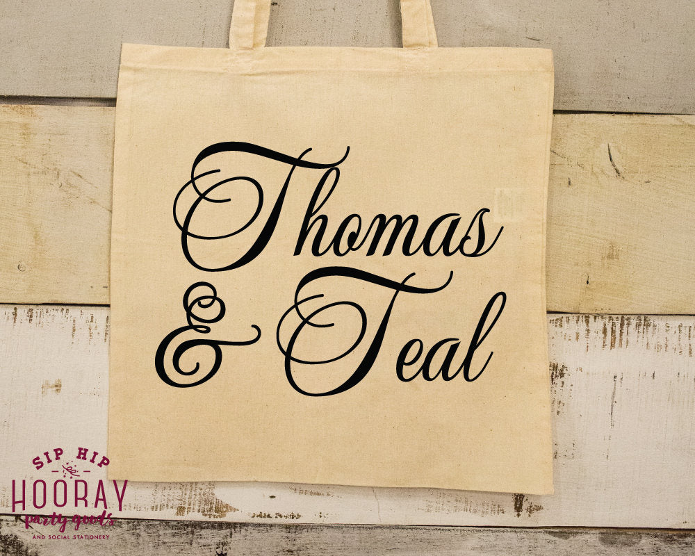 Deer Antler Event Favor Tote Bags #1823