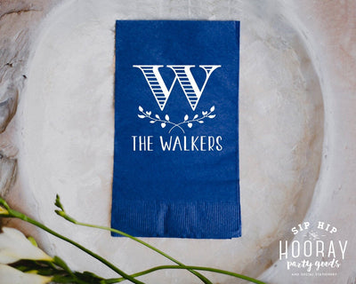 Custom Housewarming Guest Towels #1055