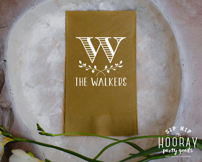 Custom Housewarming Guest Towels #1055