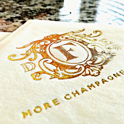 Monogrammed Wedding Napkins #1496